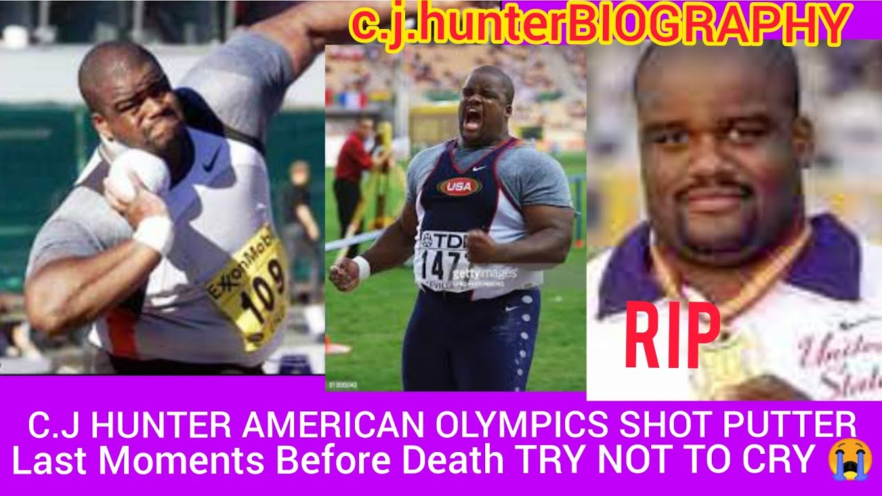 Rip CJ HUNTER American Olympic shotputter Last Moments before death is shocking just after his game