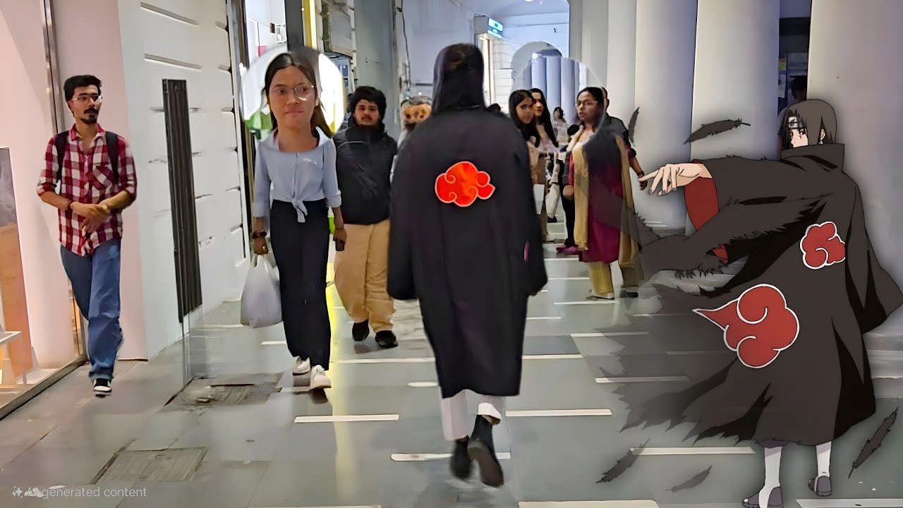 Itachi Uchiha in India 🇮🇳 Caught Amazing Reactions | Itachi Cosplay in India 