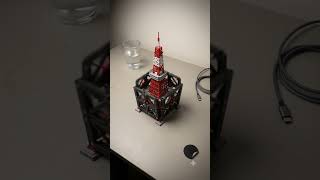 From a basic cube to Tokyo Tower! #tokyotower #shorts #engineering #magic #trend