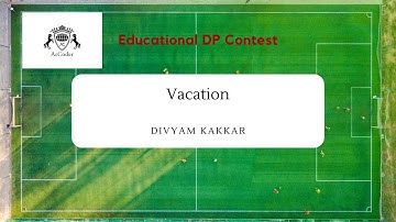 AtCoder | Vacation [DP] | Code & Explanation