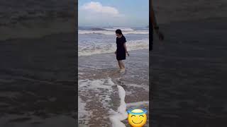 Humnava Song  Sea  Beach  Mastitime youtubeshorts shortsstatusvirallove funny