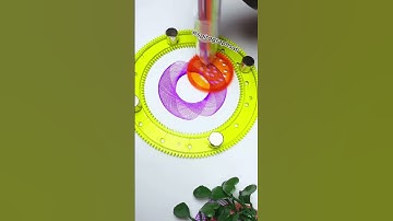 🤩Easy Lines, Amazing Result #spirographsati #spirograph #satisfyingshort #viral #usa #lineart #peace