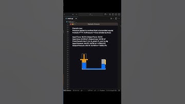 What is Pascal’s Law – Hydraulic Press - Part 1/3 ⚡️ #short #coding #programming #python
