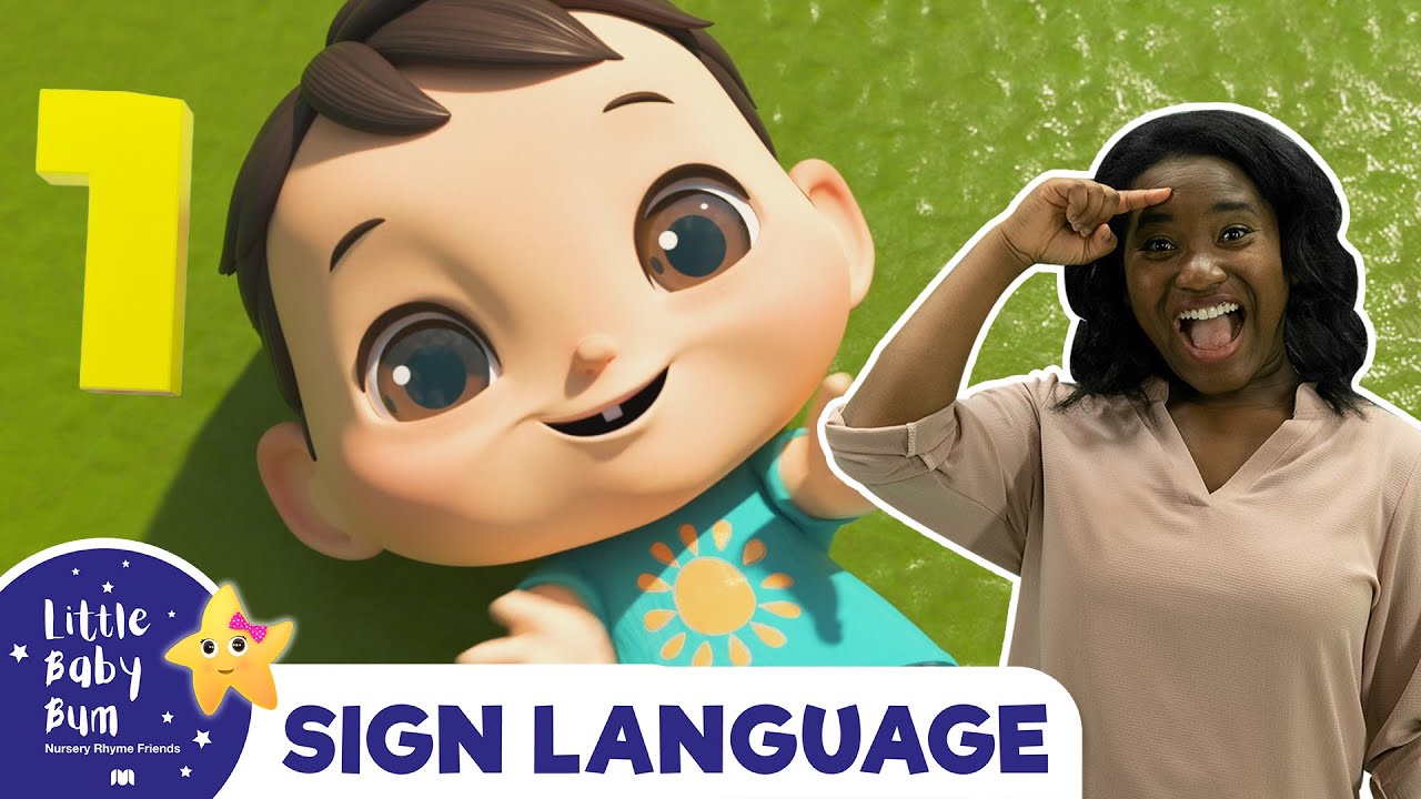 Work Work Work Song | Lellobee - Nursery Rhymes & Baby Songs | Learn Sign Language