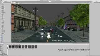 Toon Racer Reskin -  Levels (Unity 3d racing reskin for iOS and Android) screenshot 3