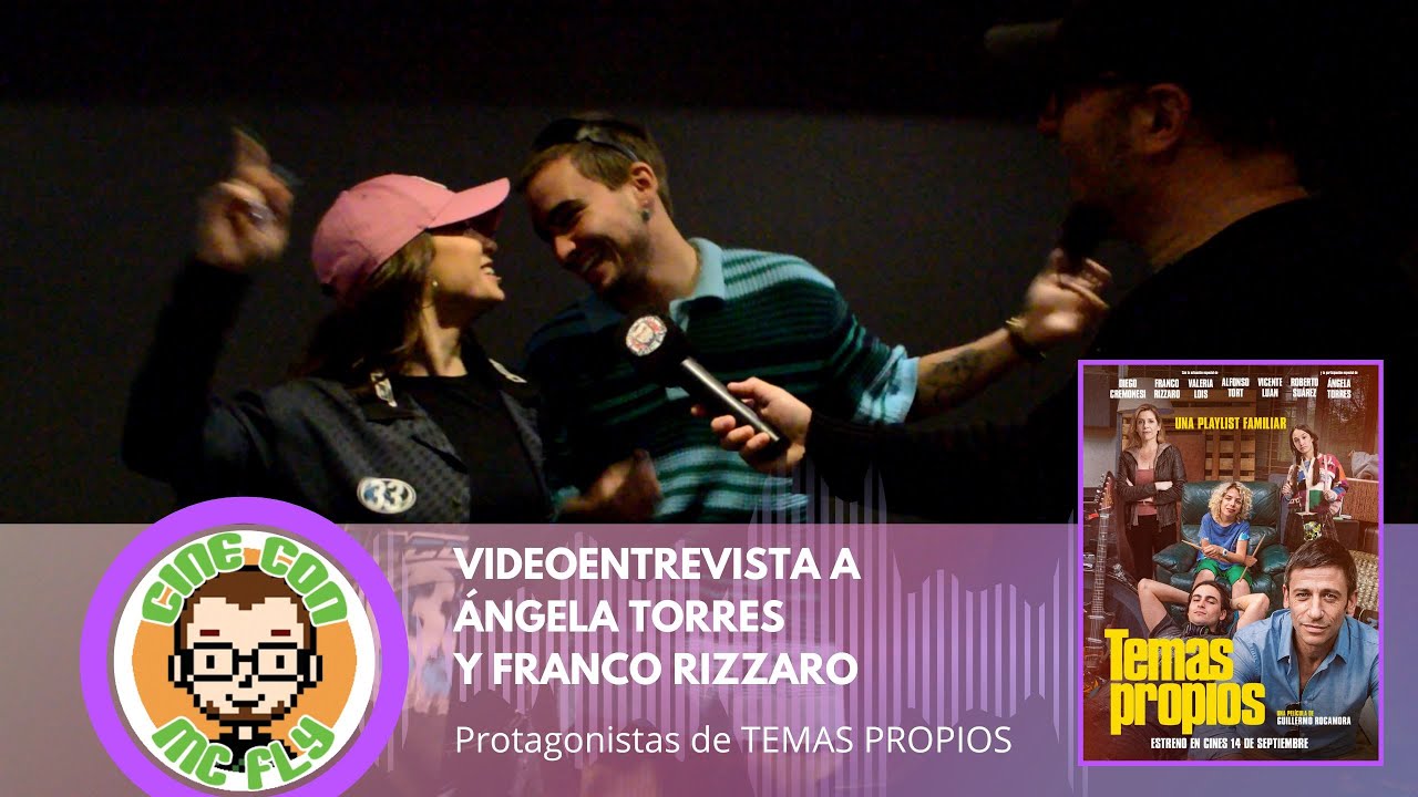 VideoEntrevista a Ángela Torres y Franco Rizzaro - Protagonistas de TEMAS PROPIOS