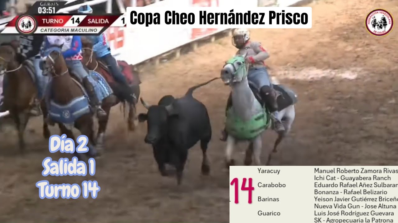 Copa Cheo Hernández Prisco Día 2, Salida 1 , Turno 14