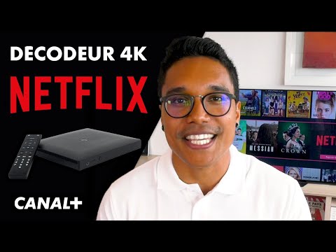 DECODEUR 4K-UHD : comment se connecter/créer un compte NETFLIX ?