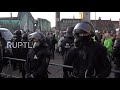 Germany: Querdenken demo against COVID restrix met by counter-protest in Leipzig