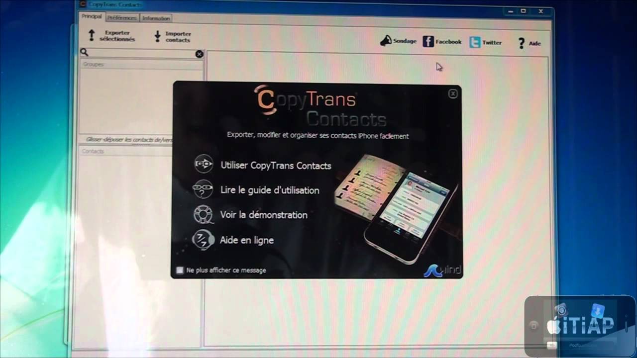 TÉLÉCHARGER COPYTRANS CONTACTS GRATUIT GRATUIT TÉLÉCHARGER COPYTRANS CONTACTS