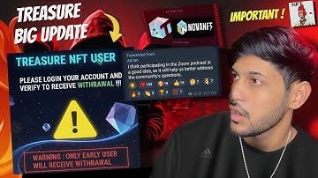 TreasureNFT Account Verification Update | Treasure NFT new Withdrawal Update today | TradeWithAamir