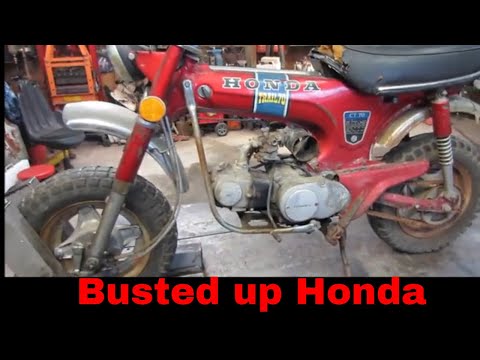 will-it-run-?-worn-out-honda-trail-70