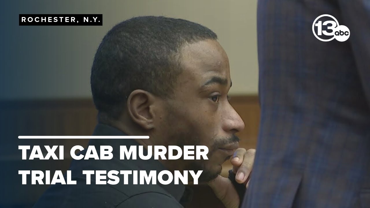 Day 2 of taxi cab murder trial testimony reveals graphic footage - YouTube