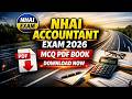 NHAI Accountant Exam 2026 Practice Set PDF Book in English Test Series MCQs wit final