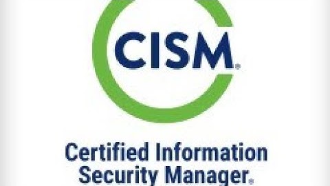9 Network Security ISACA CISM COURSE DOMAIN 1 INFORMATION SECURITY GOVERNANCE