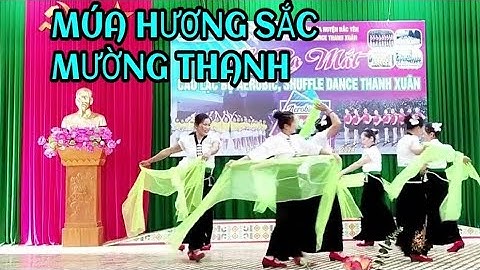 Múa Hương sắc mường Thanh, đội văn nghệ tiểu khu phiêng Bạn 1, thị trấn Bắc Yên.