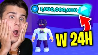 ZARABIAM 850 MILIONÓW W JEDEN DZIEŃ w PET SIMULATOR X! (Roblox)