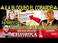 LA BLOQUEO ¡ NO AGUANTO EL COBARDE DE SALINAS LE DOLIO !