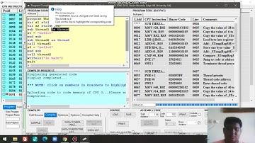 Proses And Thread Menggunakan CPU OS Simulator