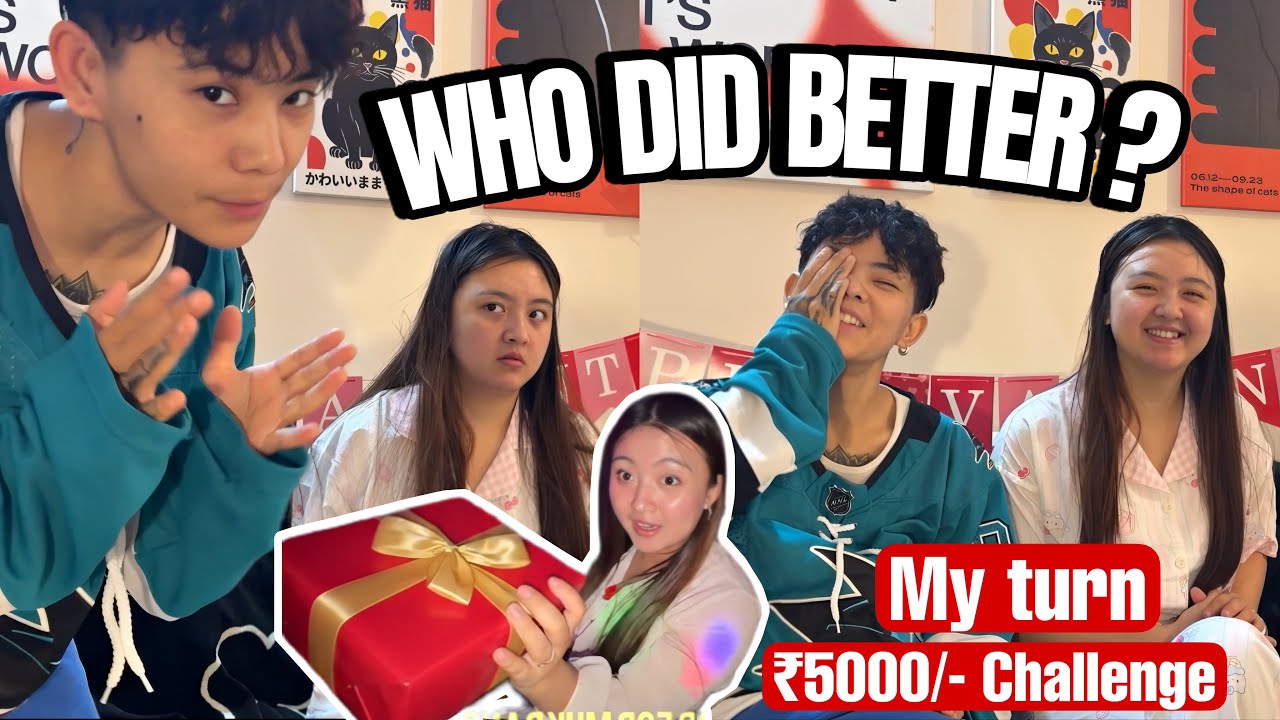 Was my ₹5000 Valentine Better Than hers ? ~ Xorem & Gracy 