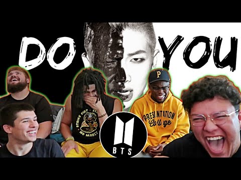 AMERICANS REACT TO BTS | Ft. Rap Monster 'Do You' MV