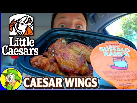 Little Caesars® | Caesar Wings® | Food Review! 