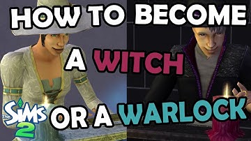 How To Become A Witch/Warlock & Turn Back | The Sims 2 Tutorial