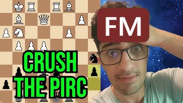 Easy Set-Up Crushed My Pirc! | OTB Chess Game Analysis