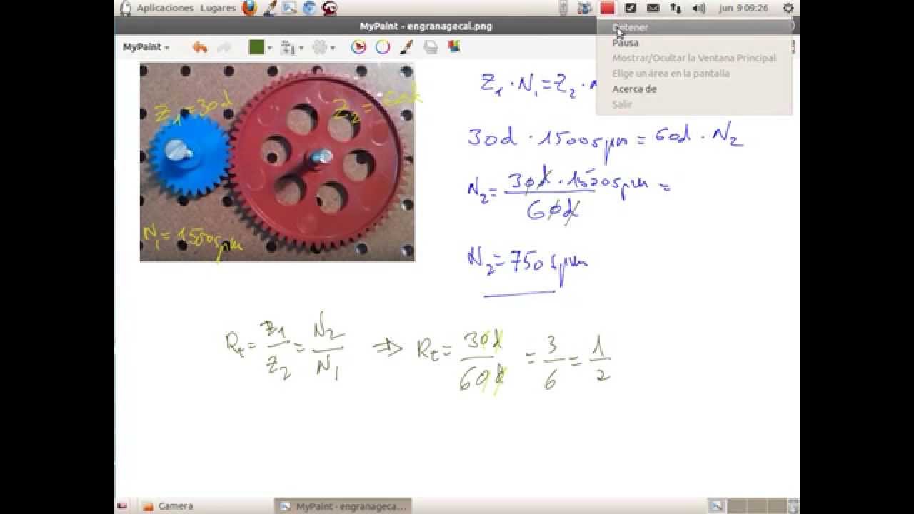 Mecanismos Calculos de engranajes. Reductora. YouTube Mecanismos Calculos de engranajes. Reductora. YouTube