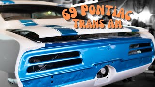69 Pontiac Trans Am Stripes Painted