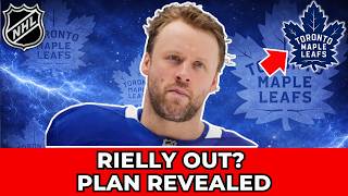 URGENT! MORGAN RIELLY OUT THE EXPENSIVE PLAN TO DUMP THE CONTRACT! MAPLE LEAFS NEWS