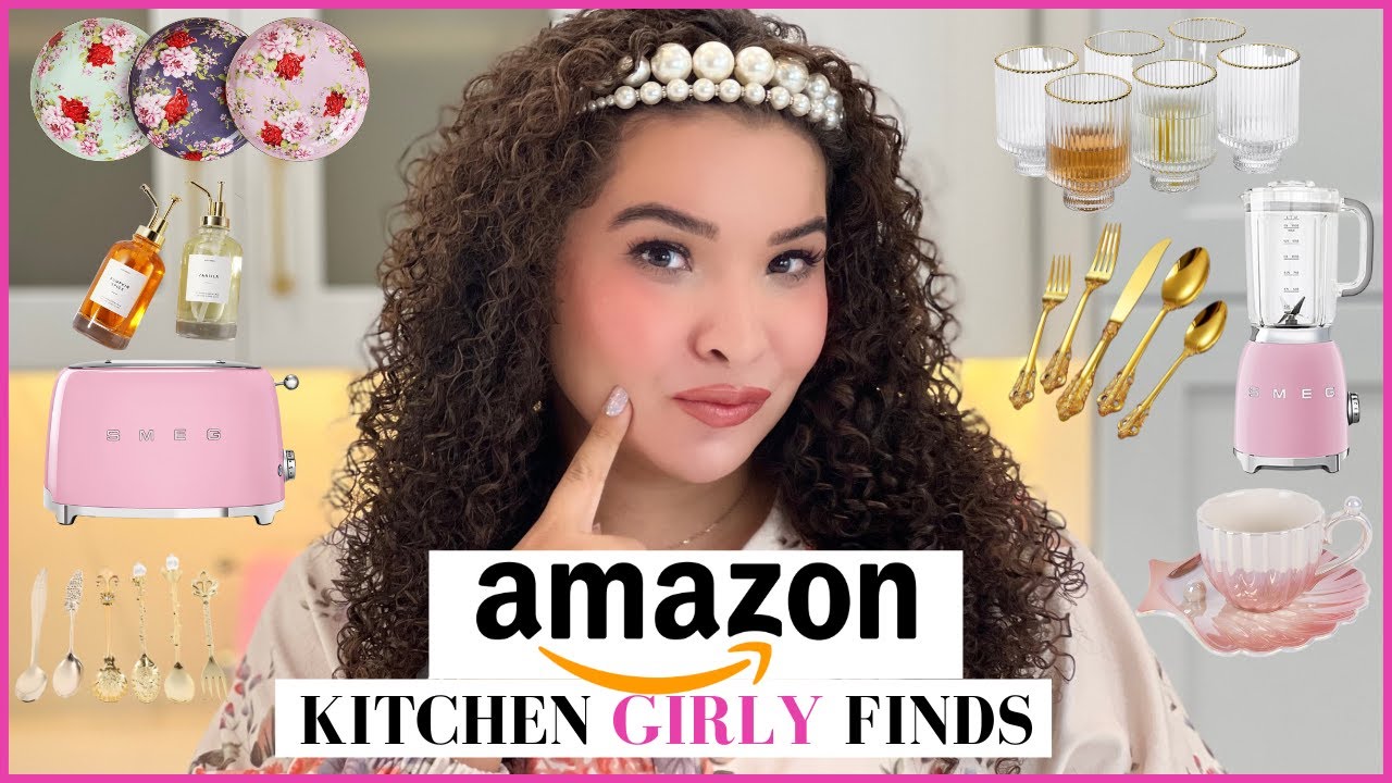 Amazon KITCHEN ESSENTIALS for GIRLY Chic Style! YouTube