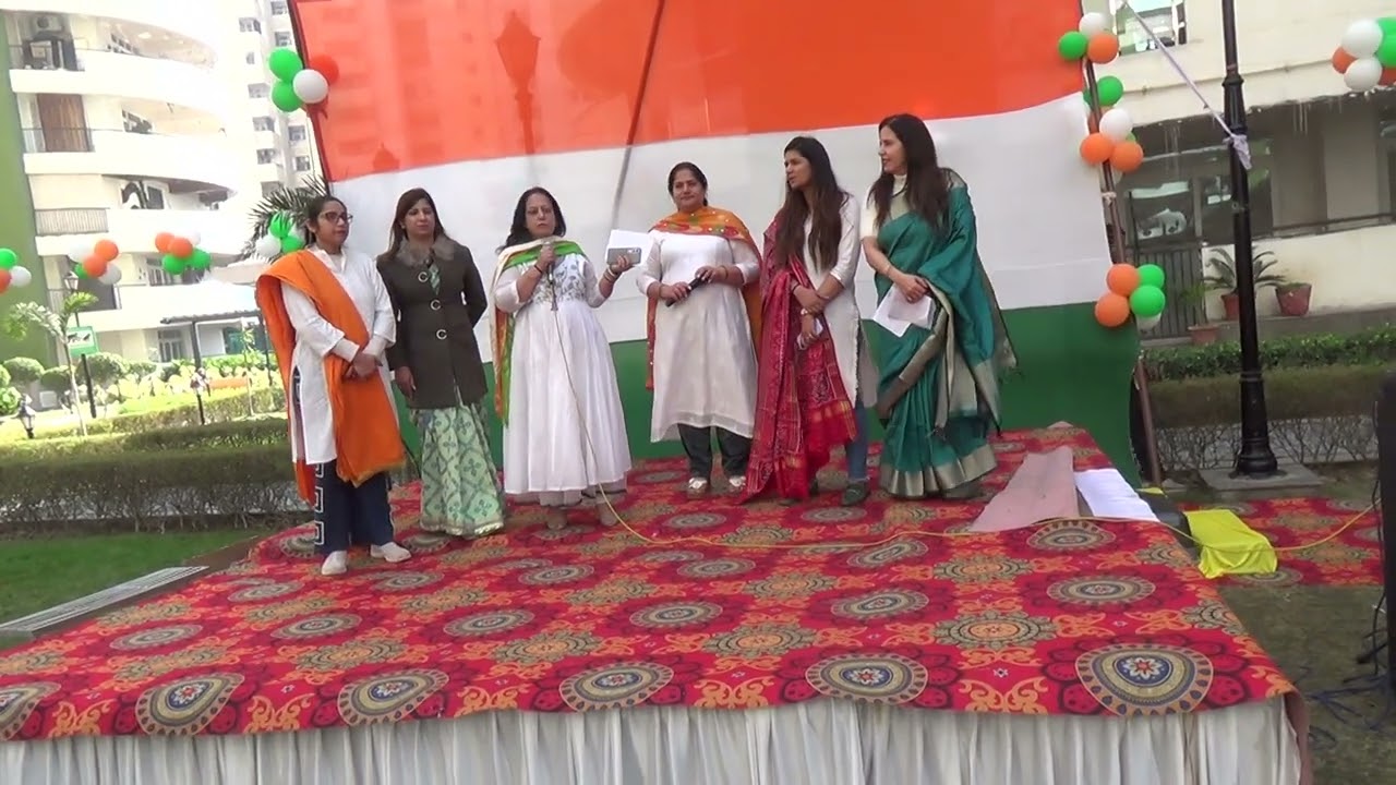 76th Republic day celebration in Parx Laureate
