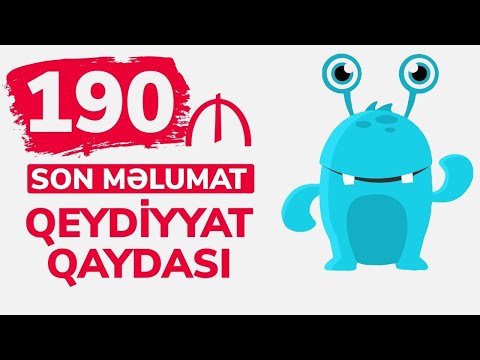 190 manat qeydiyyat nece almaq olar SON MELUMAT