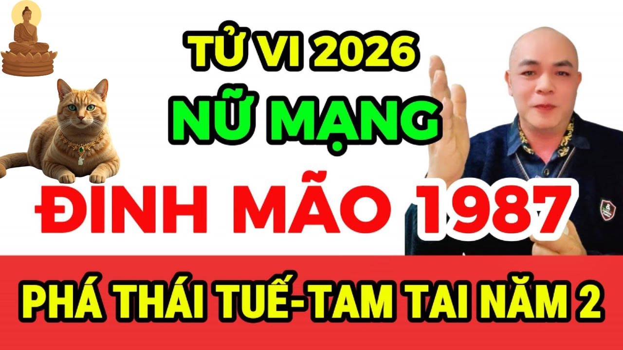 Tử Vi Đinh Mão 1987 Nữ Mạng Năm 2026: Nửa Cát Nửa Hung – Đại Hạn Cần Tránh!
