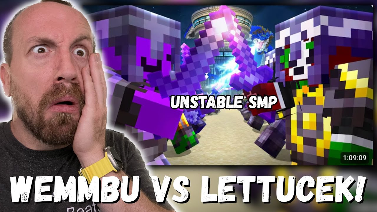 WEMMBU VS LETTUCEK! Wemmbu Unstable SMP: The Battle for The Great Sea (UNSTABLE SMP REACTION!)