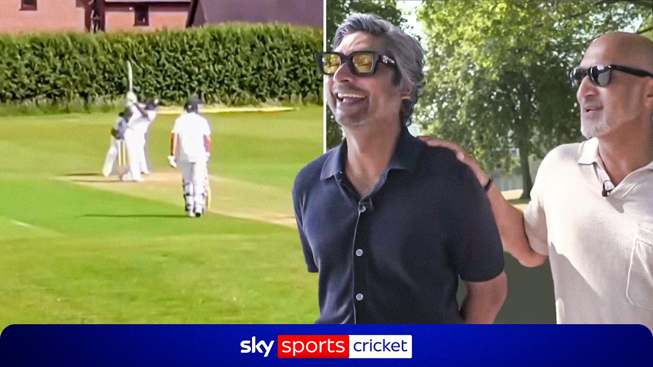 Kumar Sangakkara on playing village cricket!