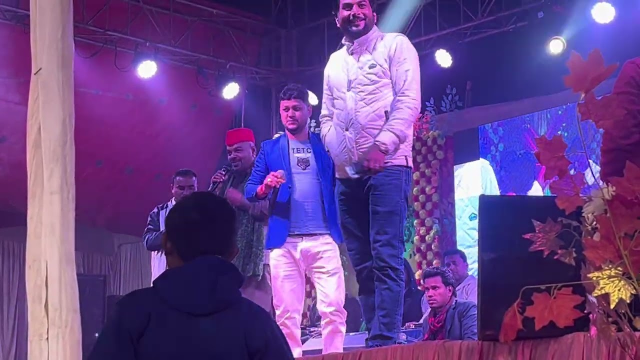 Vikash Bhojpuriya siwan stage show 