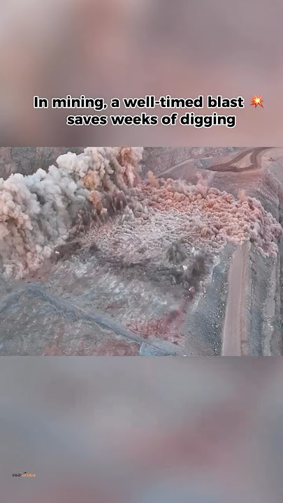Mining’s Most Satisfying Explosions #satisfying #facts #minning #physics