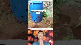 Saptic Tank Pakai Tong Biru youtubeshorts reaction
