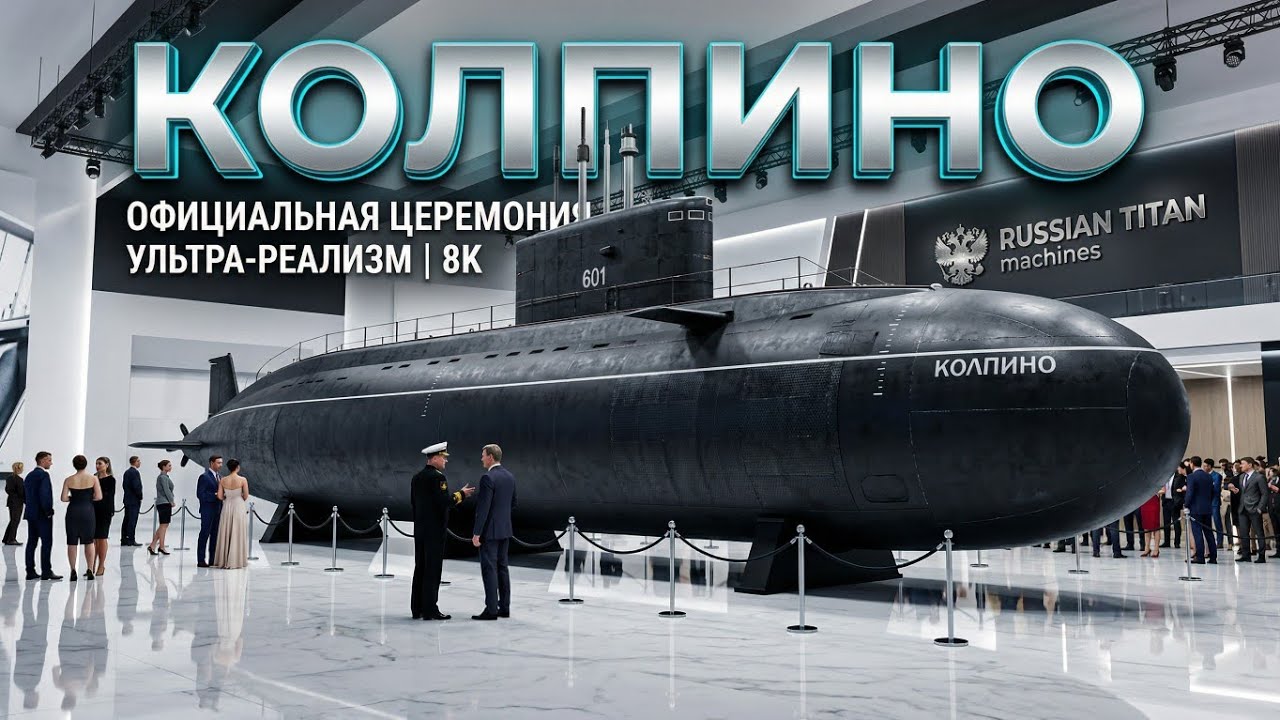 😱 Скандал! «Колпино» – Русская субмарина, которую мир боялся 🇷🇺 | Russian Titan machines