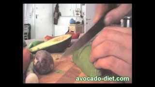 How to cut and peel an Avocado