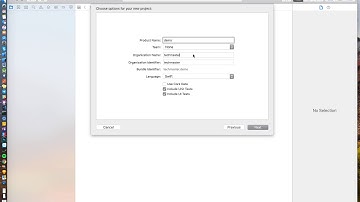 Tạo một project Xcode cơ bản