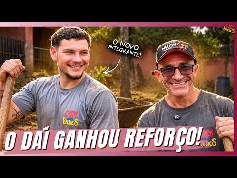 MEET DAI'S ROUTINE AND HIS NEW HELPER! | THE ANIMAL HOUSE