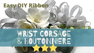 How To Make Flower Corsage · How To Make A Ribbon Brooch · Sewing