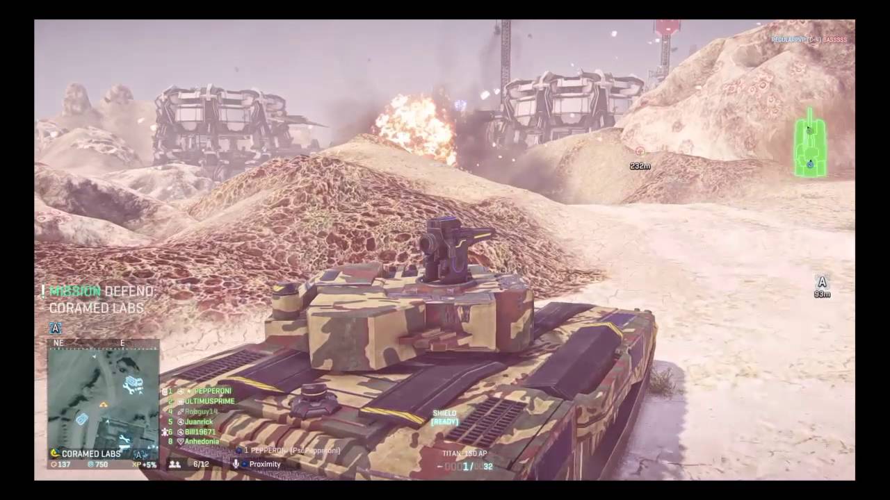 Planetside 2 - Vanguard Joyride