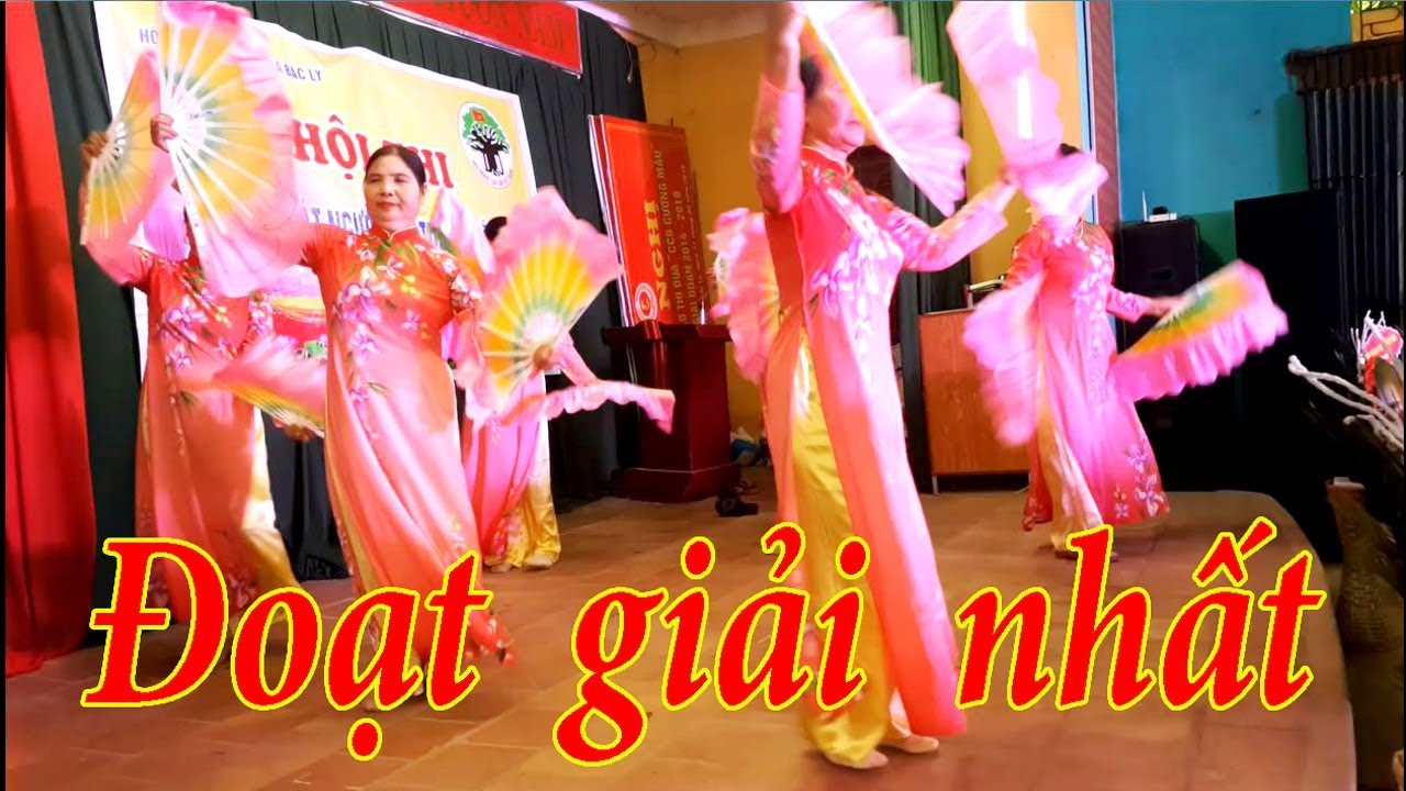 Múa văn Nông thôn đổi mới giải nhất hội người cao tuổi Bắc Sơn 2019