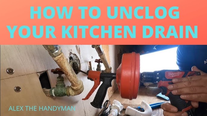 How To Unclog A Double Sink - Clumsy Crafter
