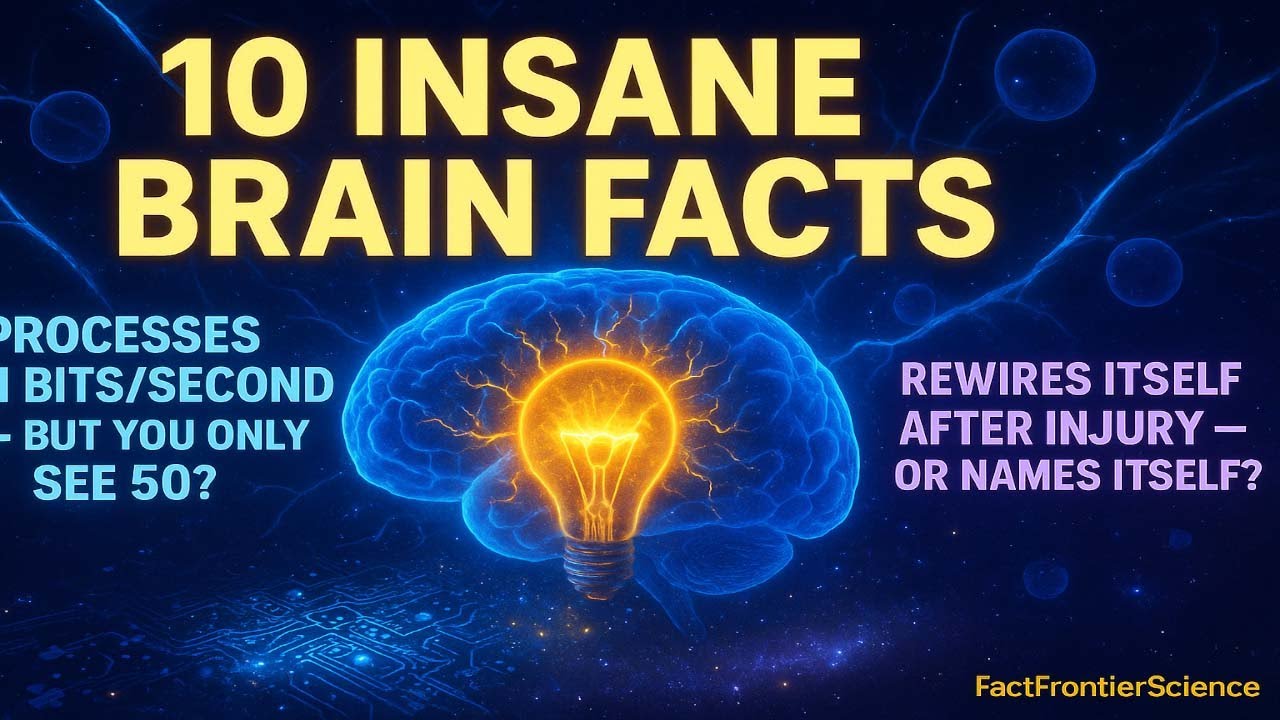 10 Mind-Blowing Brain Facts That'll Change How You Think - YouTube