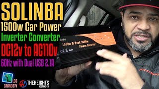 Solinba 1500w Car Power Inverter 🔌 : LGTV Review screenshot 4
